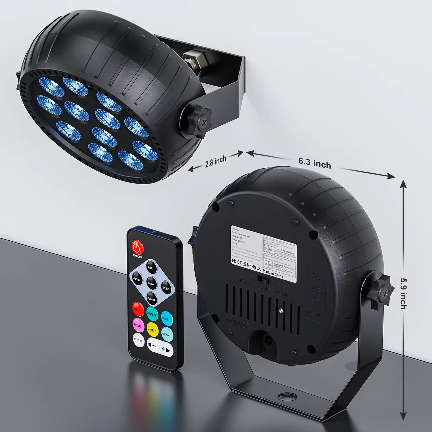 LED DJ Spotlights